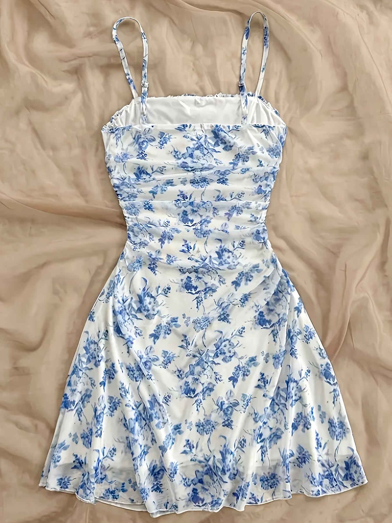 Stylish All-Season Polyester Sundress