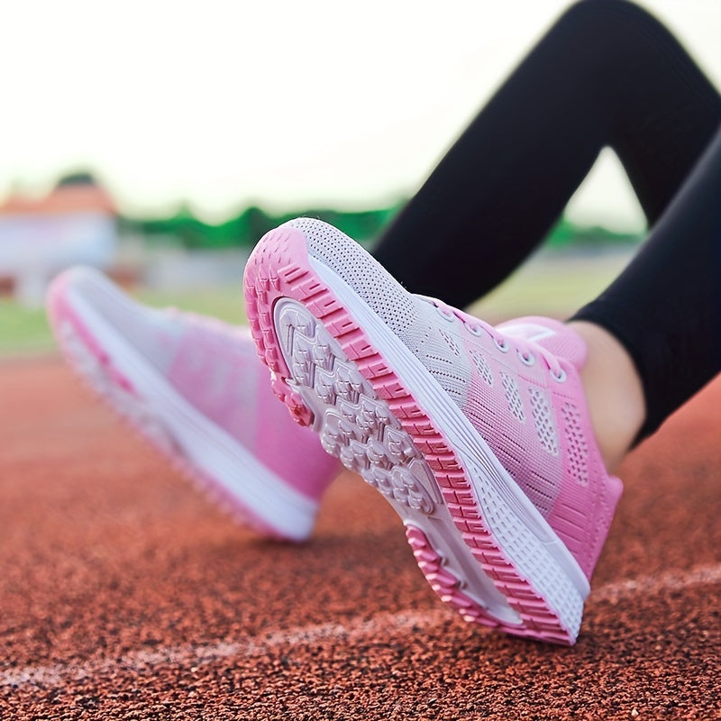 Women's Flying Woven Breathable Running Training Shoes
