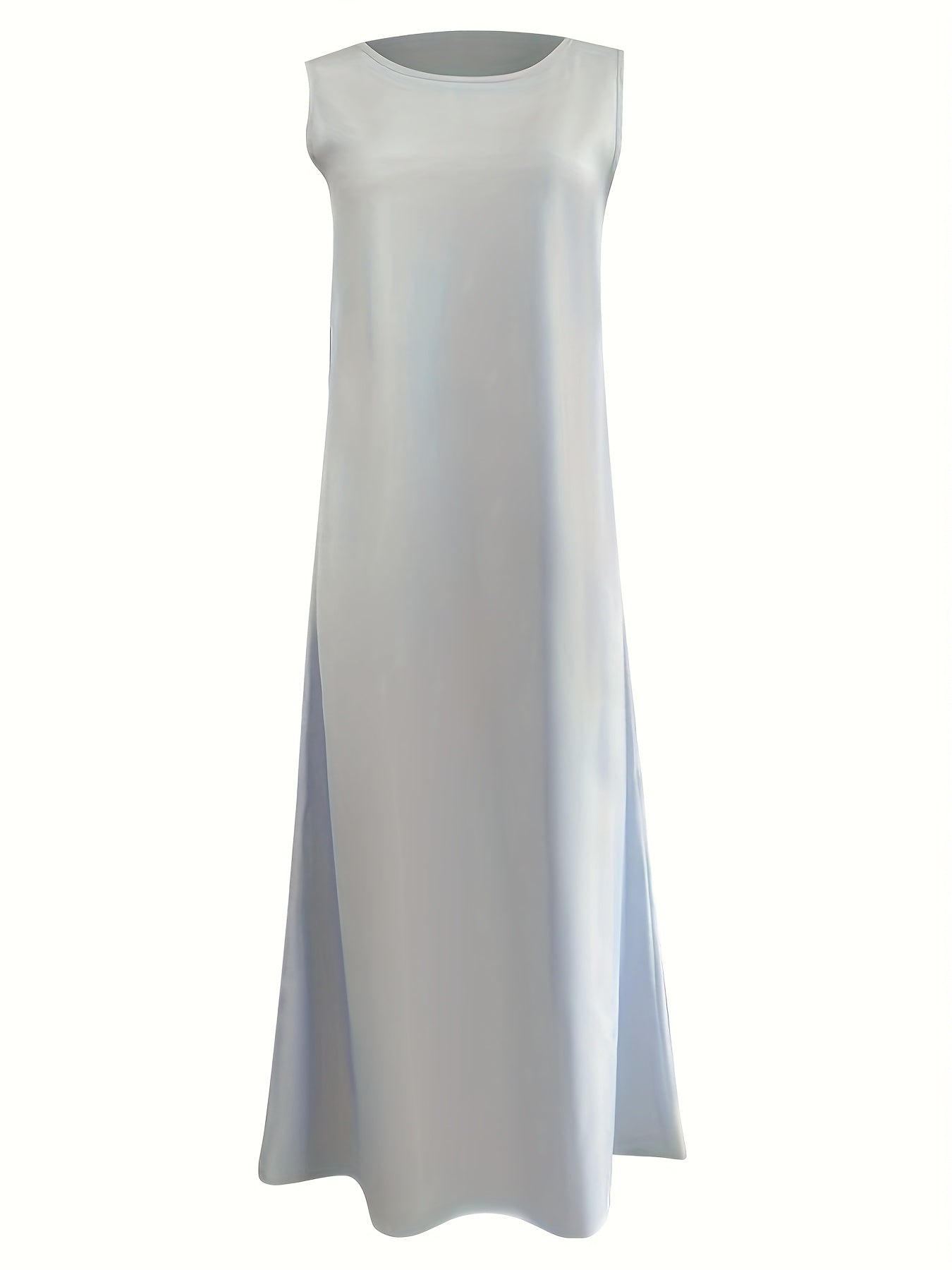 Elegant Open Long Robe Set with Lace Trim, Sleeveless Underwear Skirt and Chiffon Headscarf