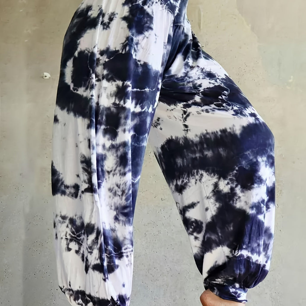 Plus Size Baggy Joggers Elastic Waist Pants