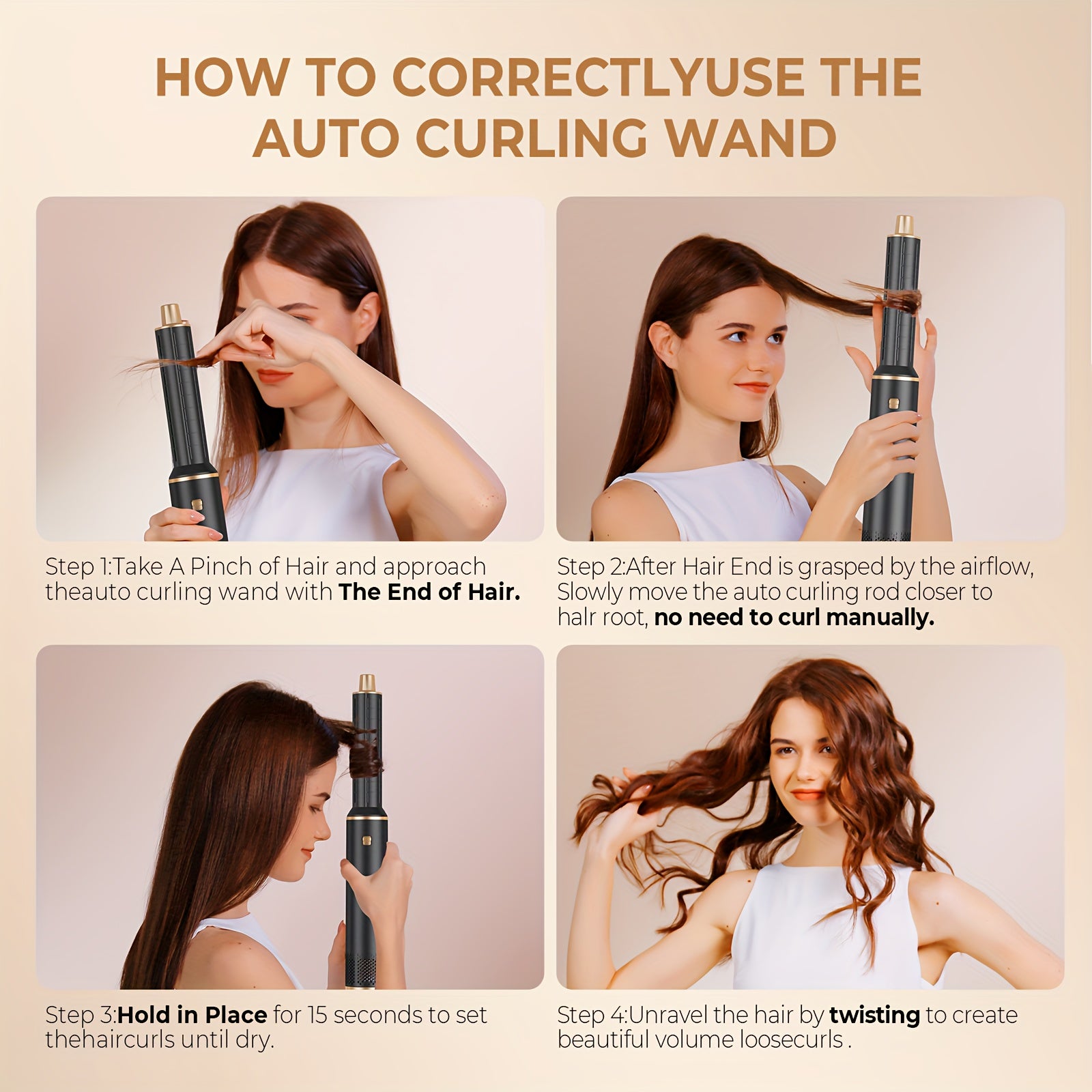 Hair Dryer Brush 5in 1 Hair Styler 60000RPM Upgrade Brush Blow Dryer Hot Air