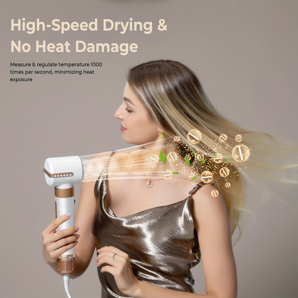 7-in-1 Ionic Hair Dryer Kit, 110000 RPM High-Speed, 1400W