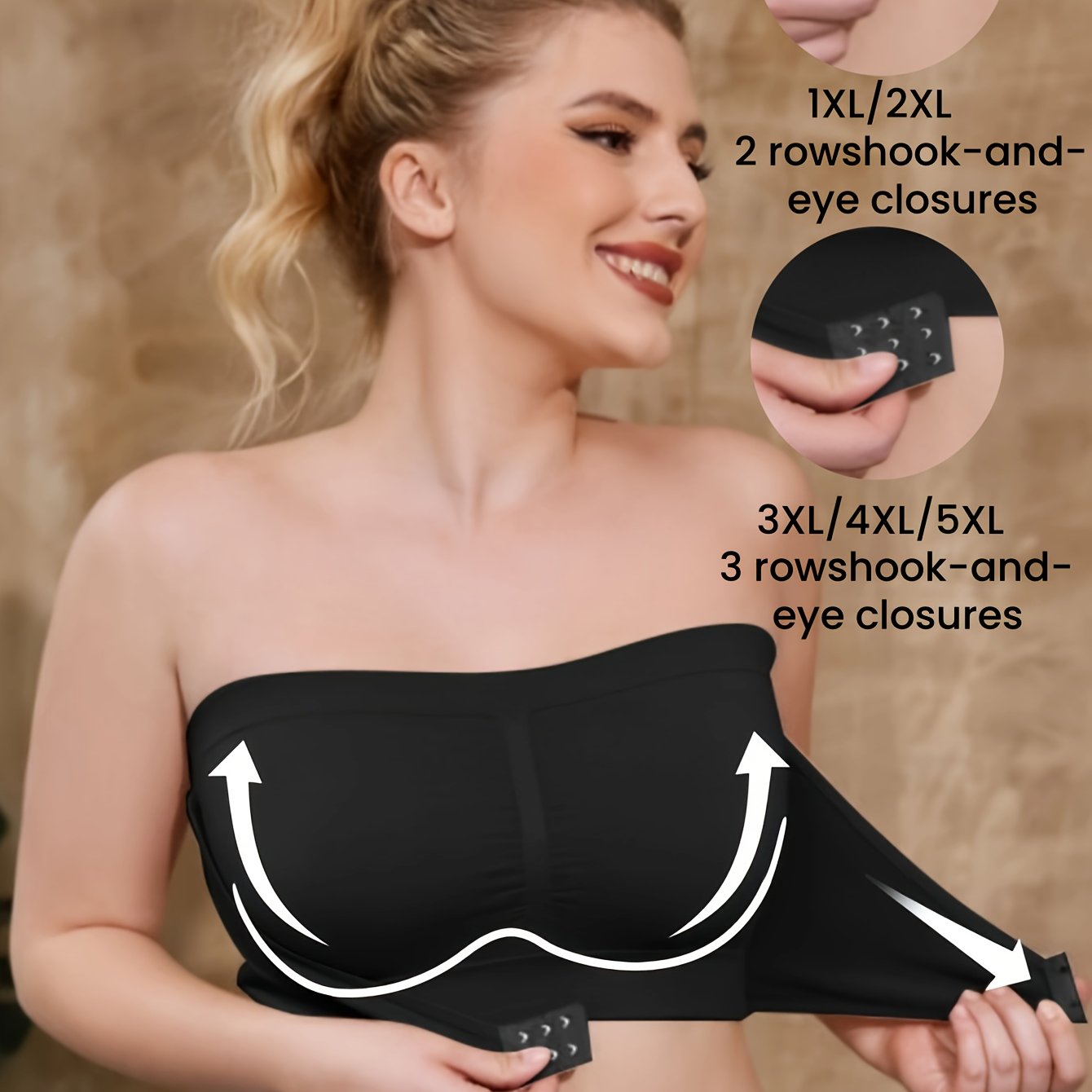 ZIMI COLLECTION Women'S Plus Size Adjustable Front Closure Wireless Sports Bra - Breathable, Seamless, Comfort Fit with Removable Pads for
