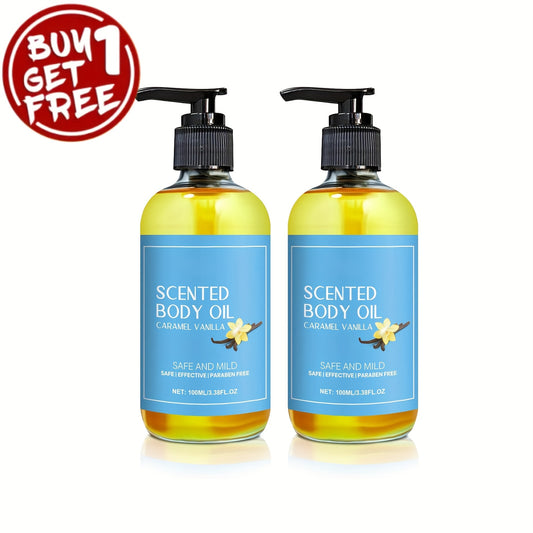 Caramel Vanilla Body Massage Oil