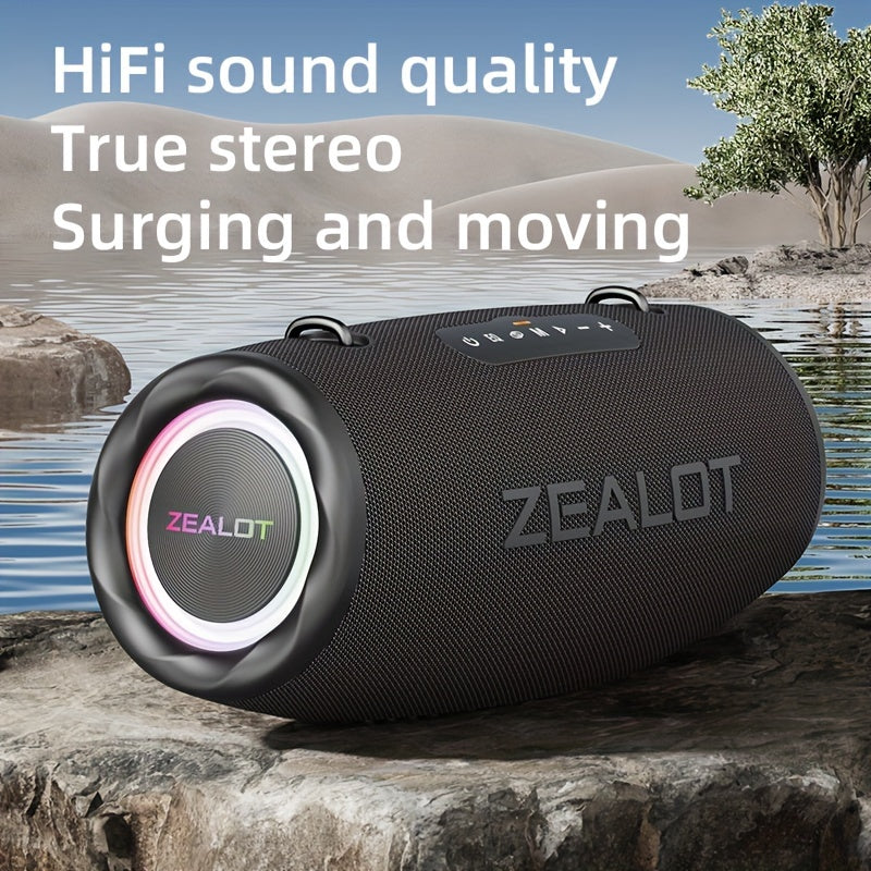 ZEALOT S87 80W Wireless Speaker, Outdoor Portable