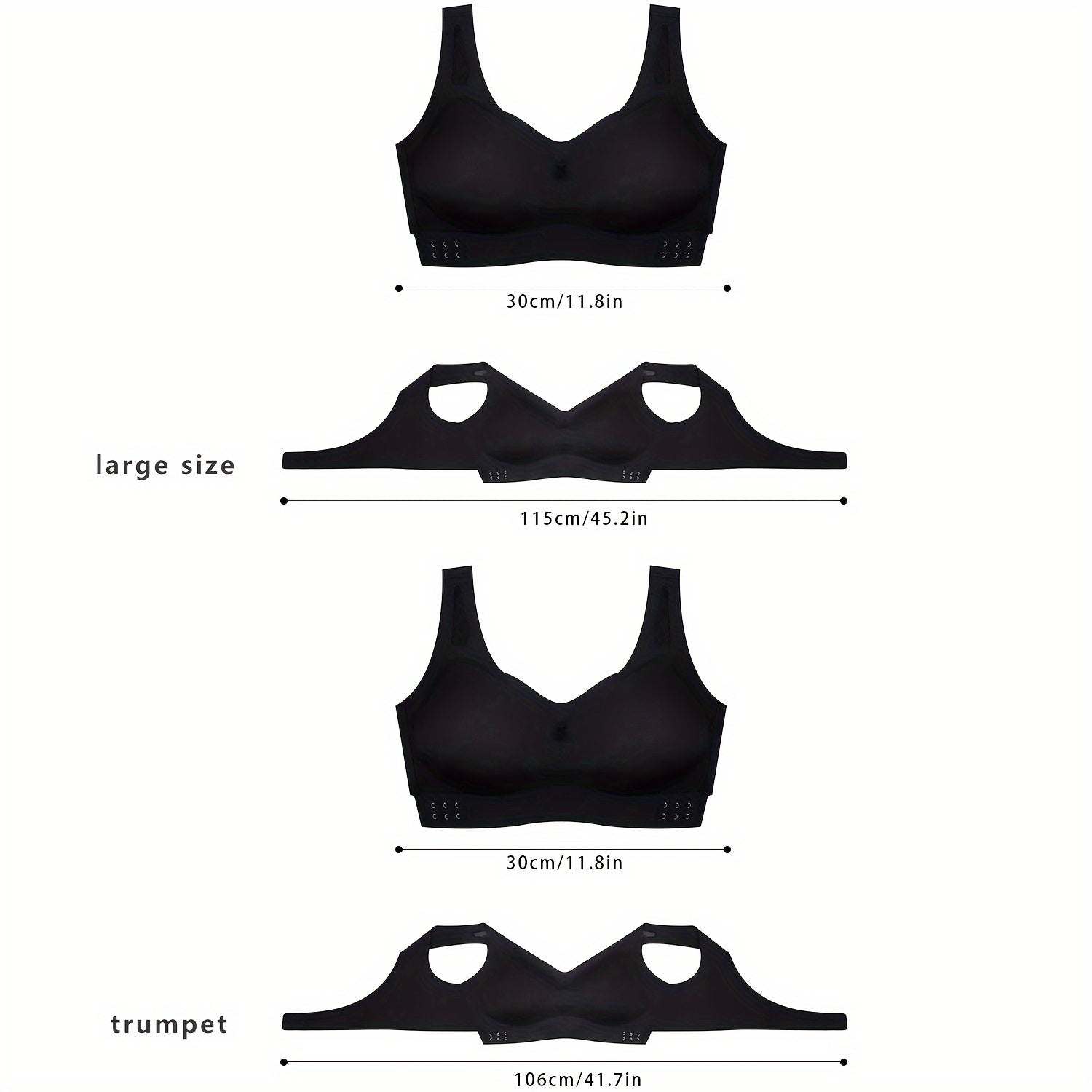 Seamless Rechargeable Massage Bra