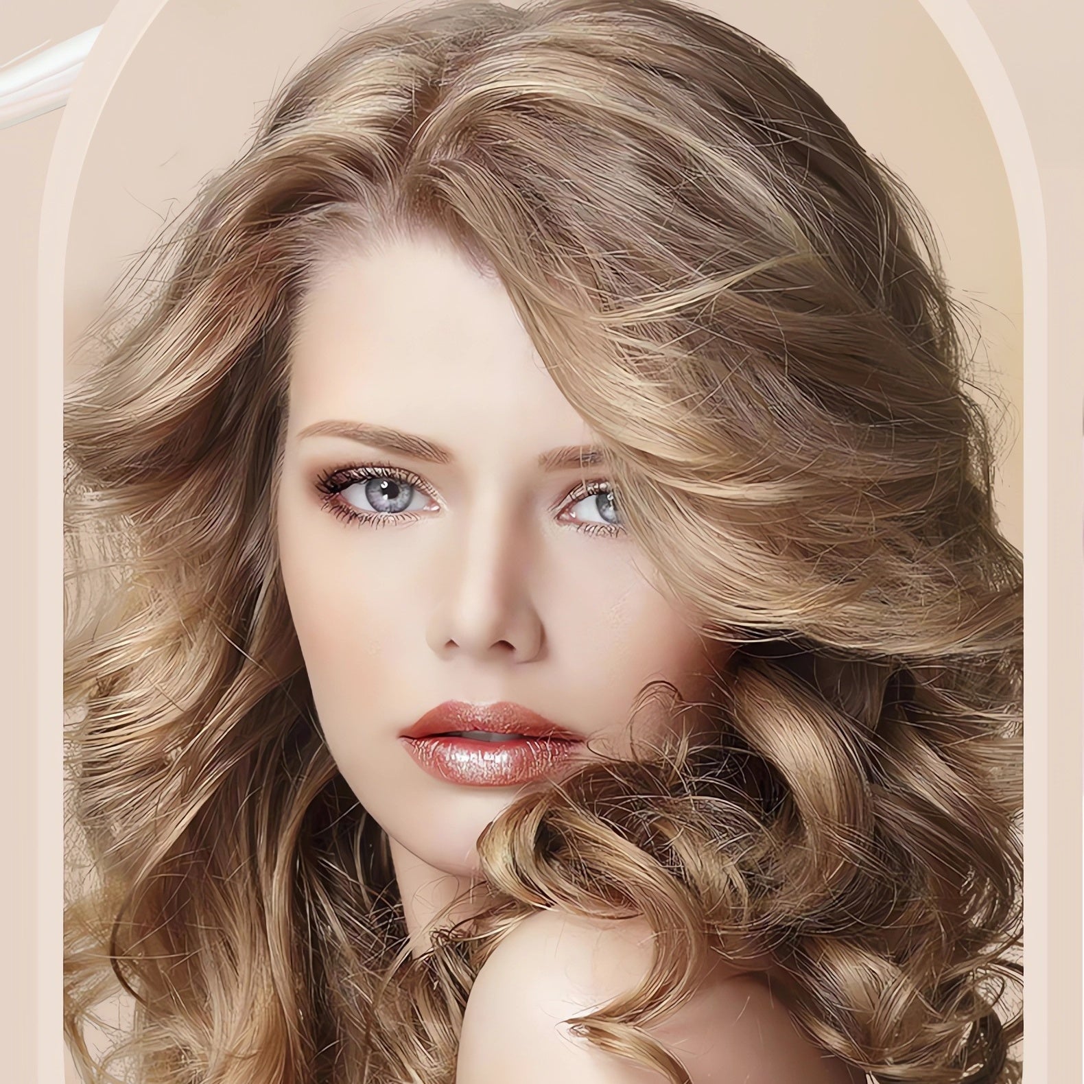 Automatic Curling Irons, 28mm Tubular Curling Irons with 4 Temperature Adjustment Modes