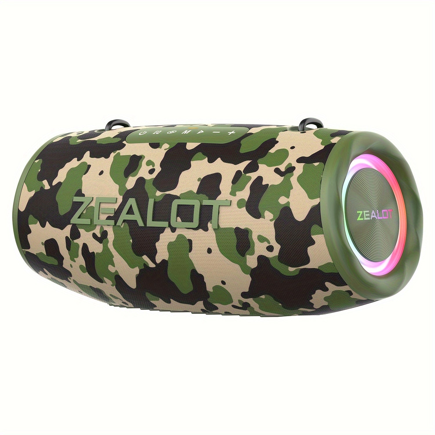 80W Outdoor Portable Subwoofer Wireless Speaker with Shoulder Belt