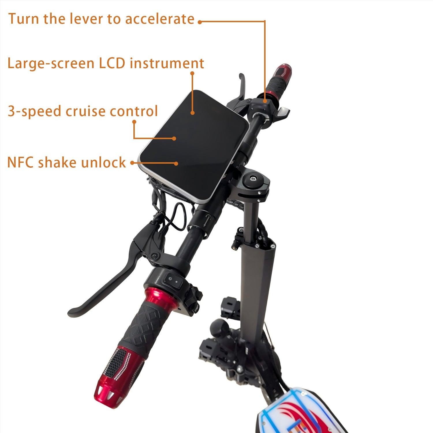 Bolin M6Pro Super Electric Scooter, 500W Super Motor, 55KM Range