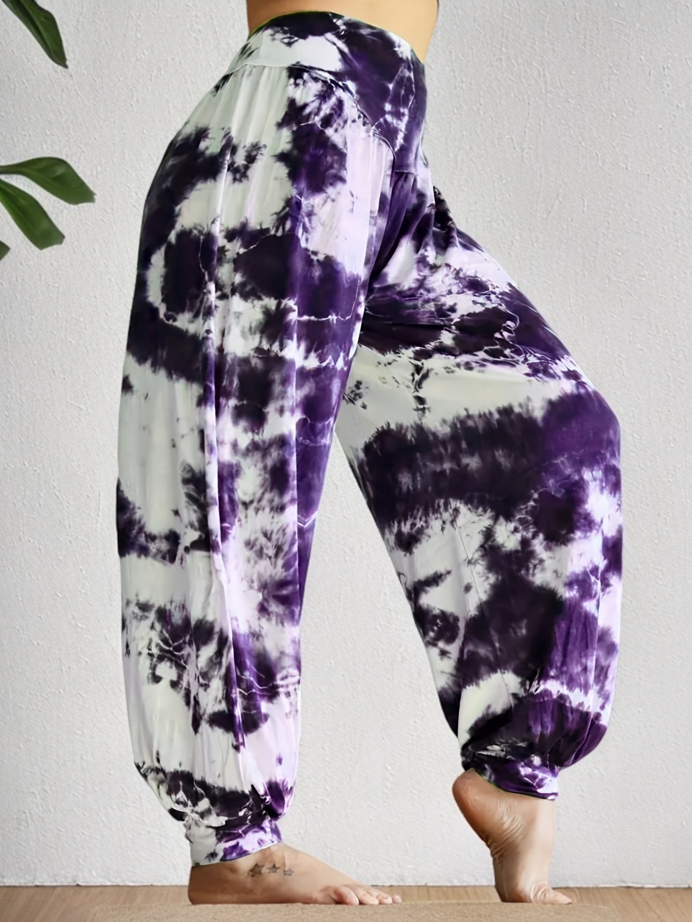 Plus Size Baggy Joggers Elastic Waist Pants