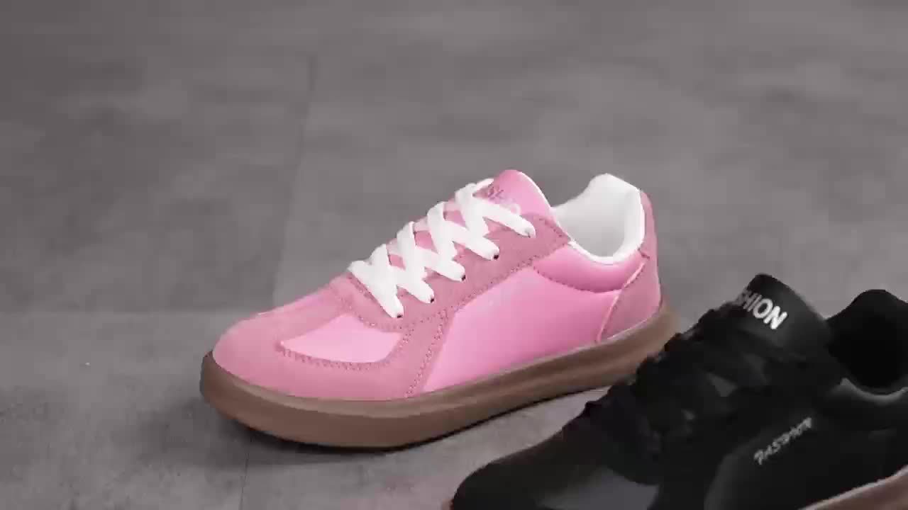 Women'S Casual Pink Sneakers with "SAN FRANCISCO" Print - Lightweight, Round Toe, Lace-Up, Microfiber Upper, All-Season Comfort, Casual Footwear | Casual Sneakers | Microfiber Upper Sneakers