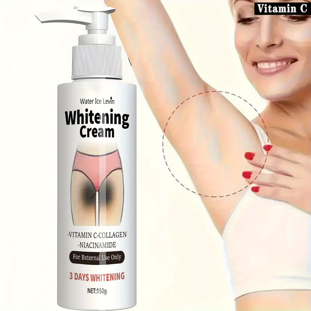 Vitamin C Collagen Whitening Cream for Body, Underarms, Butt & Thighs, private areas
