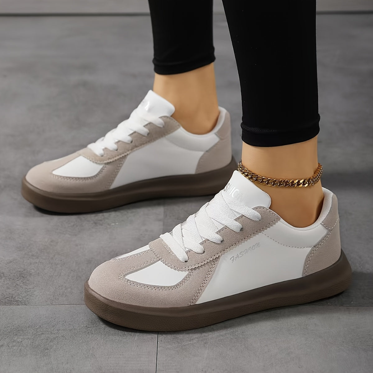 Women'S Casual Pink Sneakers with "SAN FRANCISCO" Print - Lightweight, Round Toe, Lace-Up, Microfiber Upper, All-Season Comfort, Casual Footwear | Casual Sneakers | Microfiber Upper Sneakers