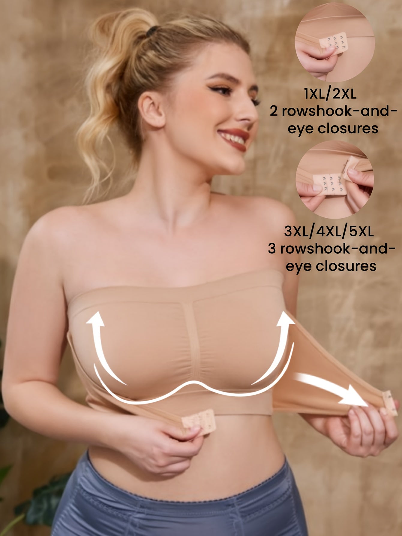 ZIMI COLLECTION Women'S Plus Size Adjustable Front Closure Wireless Sports Bra - Breathable, Seamless, Comfort Fit with Removable Pads for