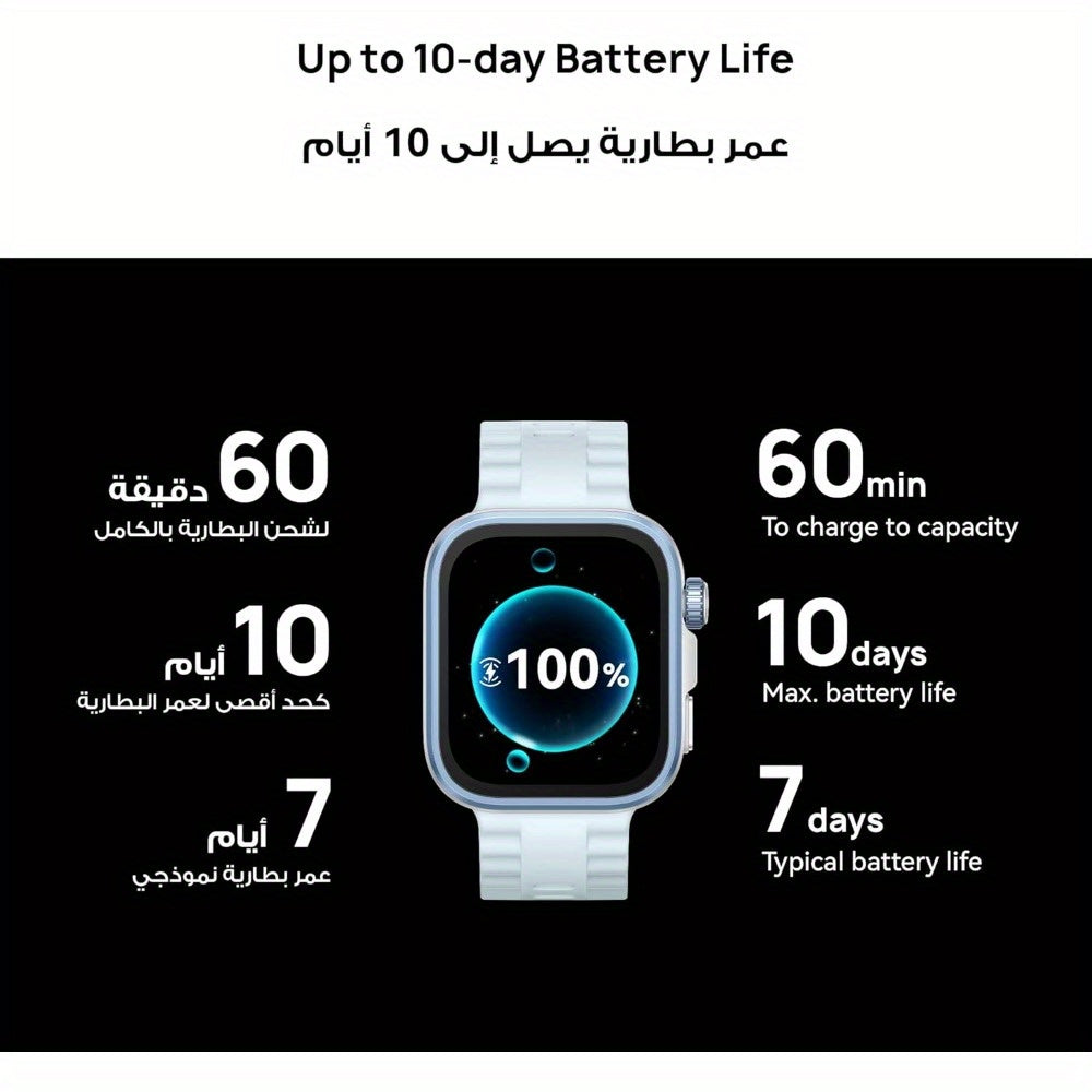Huawei 4 Pro Smartwatch 1.82-Inch Sapphire Glass & Titanium Case, 10-Day Battery Life