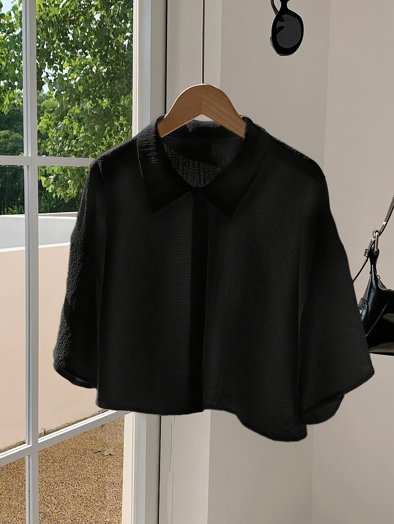 Women's Elegant Short Sleeve Blouse