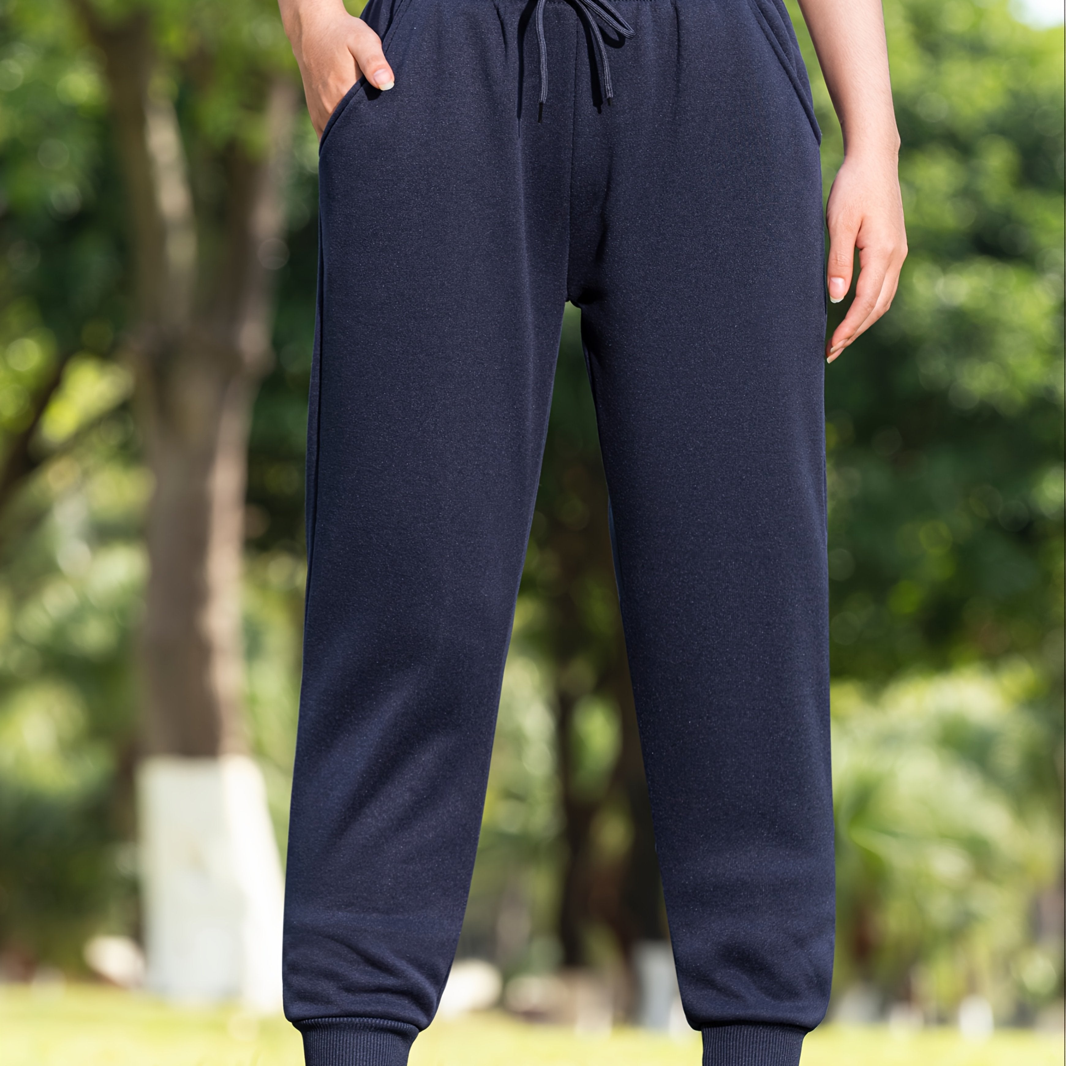 Loose Fit, Drawstring Waist, Long Length Comfortable Trousers