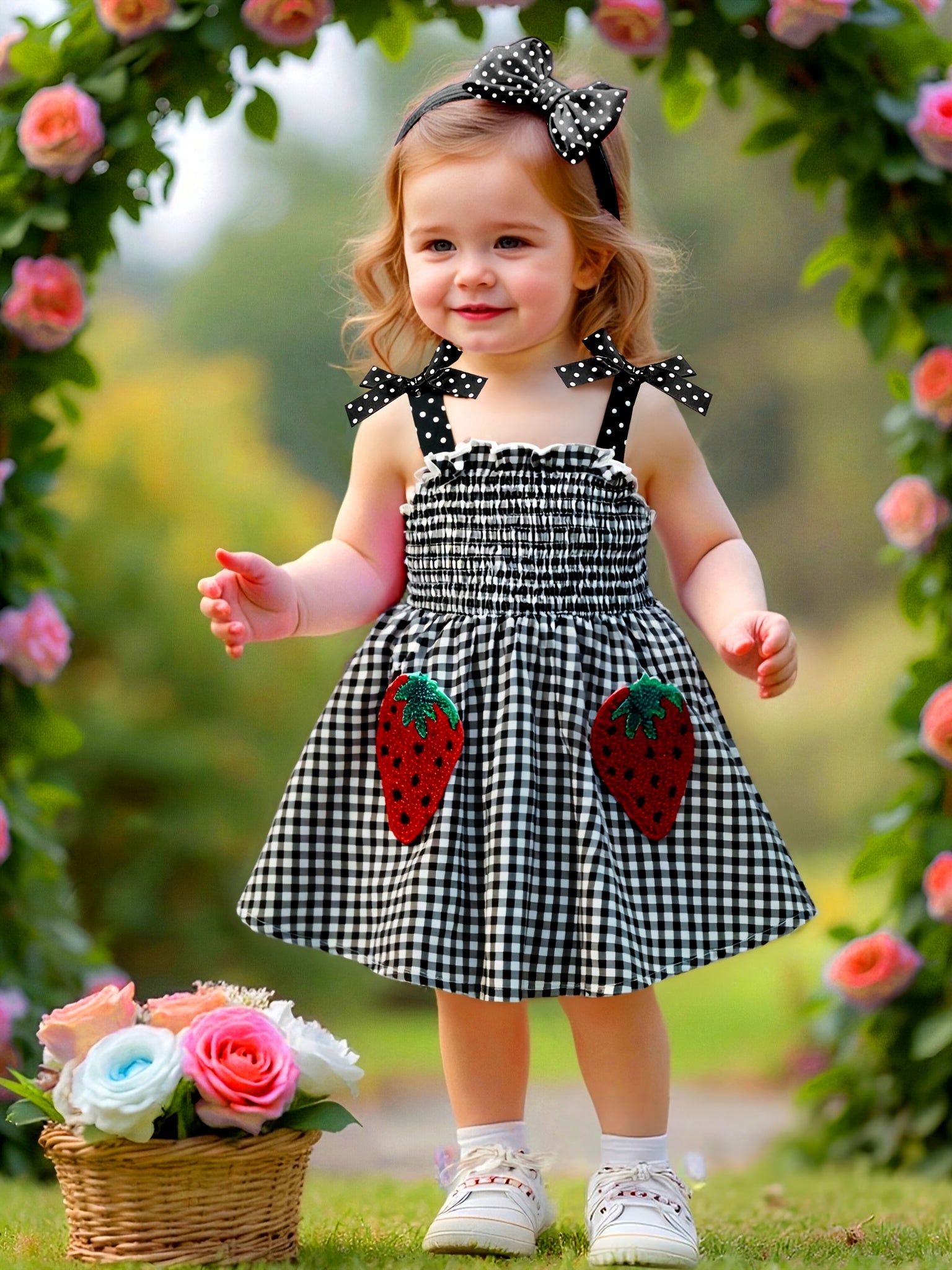 Cute Plaid Summer Dress for Girls 0-3 Years