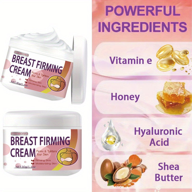 Breast Firming Cream with Shea Butter, Vitamin E & Honey