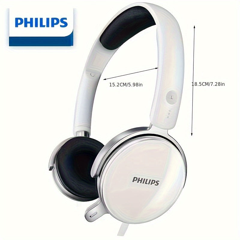 Philips Wired Headphones, Gaming Music Sports Comfortable Padded Earbuds