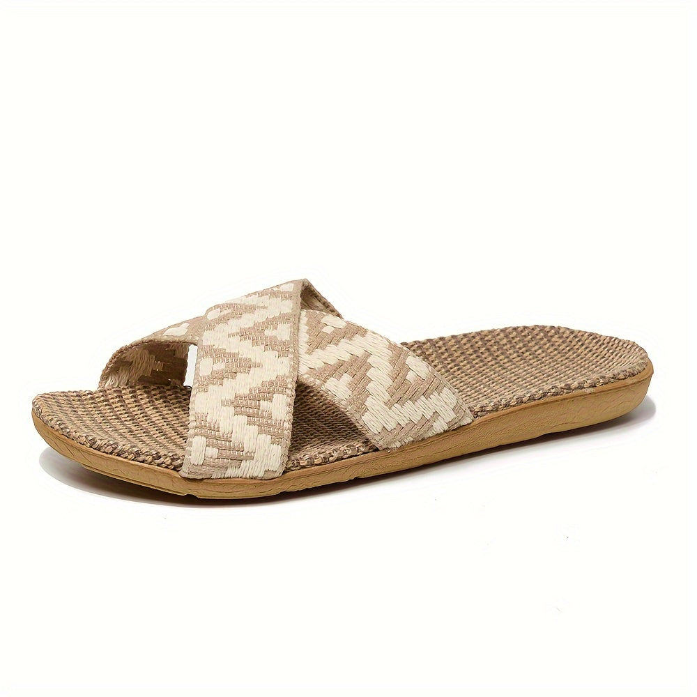 Summer Slides - Breathable Open Toe, Easy Slip On