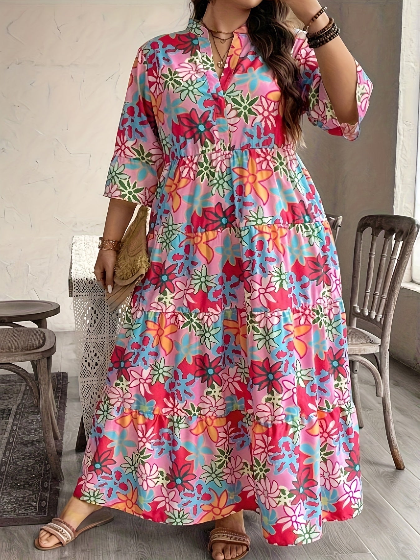 Floral Print Dress for Women