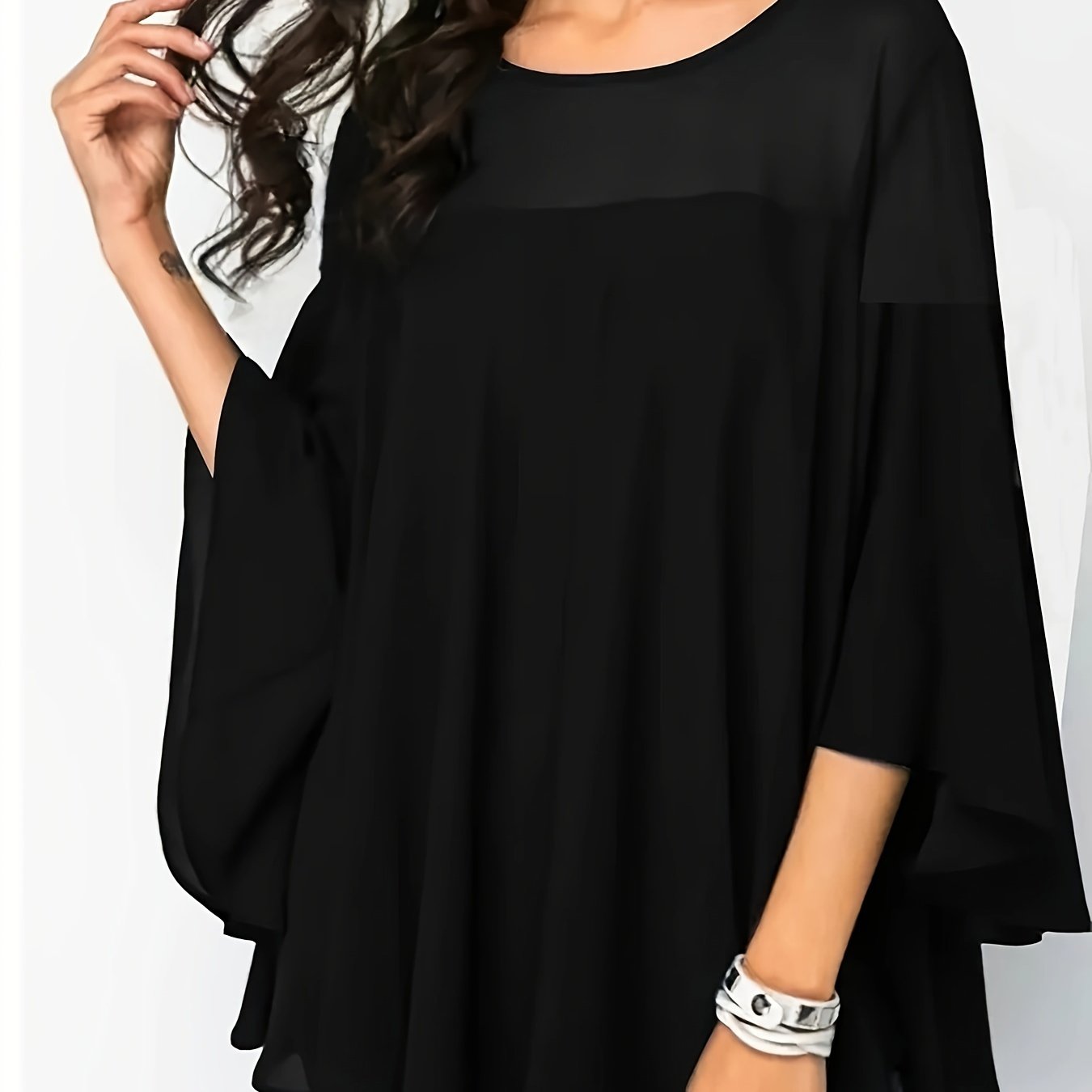 Vibrant Green Short Sleeve Blouse with Lace Trim