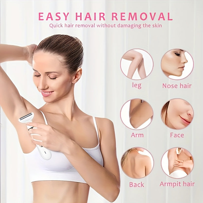 4-in-1 Electric Hair Remover for Women