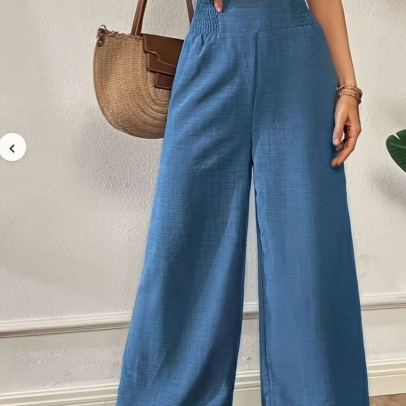 Elegant Comfort Fit Women's Wide-Leg Pants