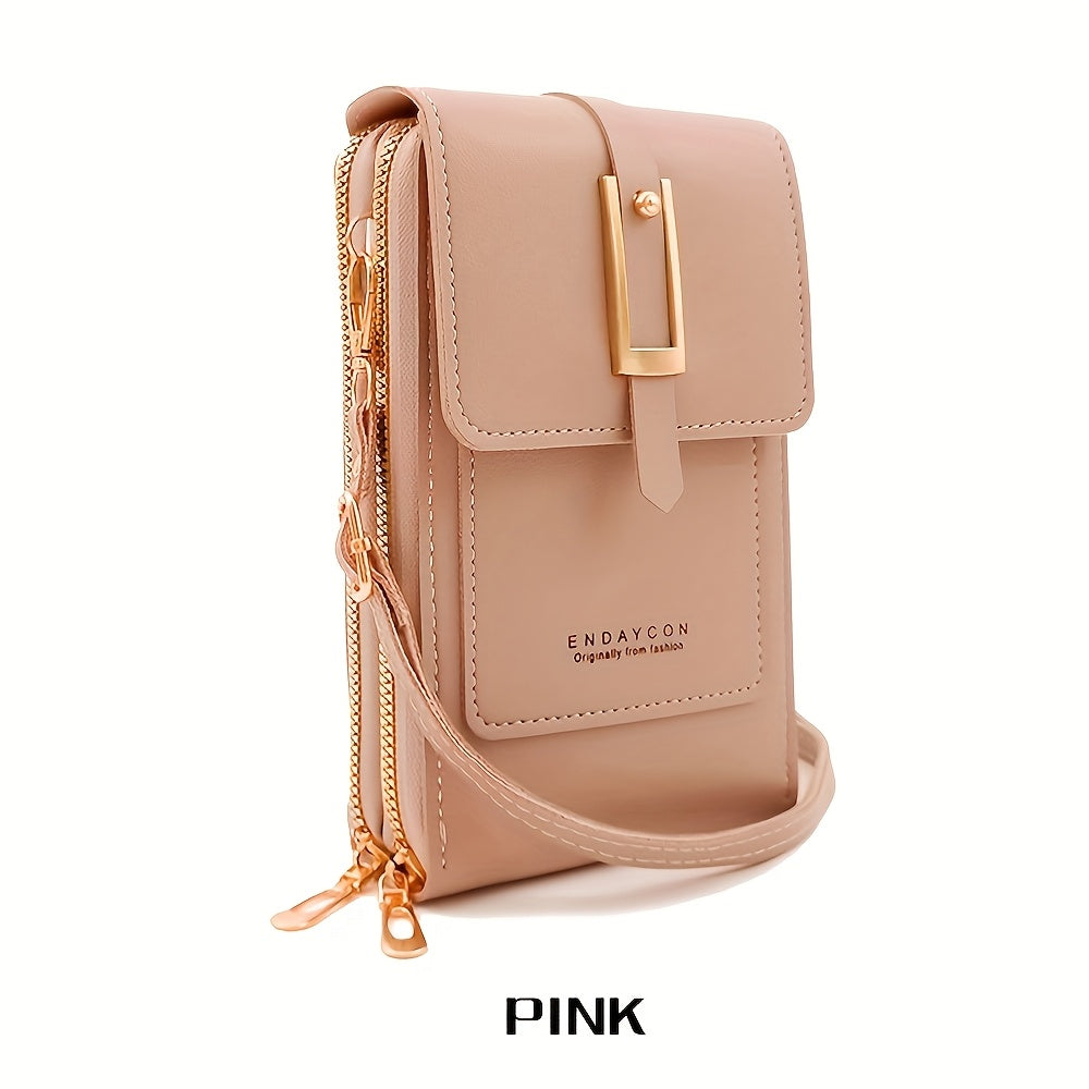 Women's Stylish Casual Touchscreen Crossbody Phone Bag
