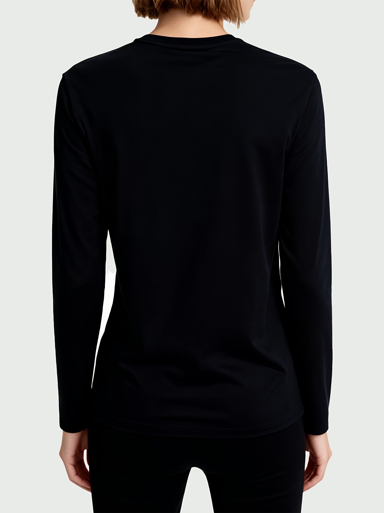 Tommy Hilfiger Women's Autumn/Winter Casual Long Sleeve T-Shirt