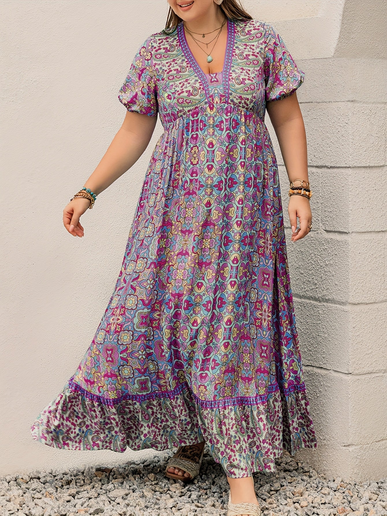 Plus Size European Dress for Women