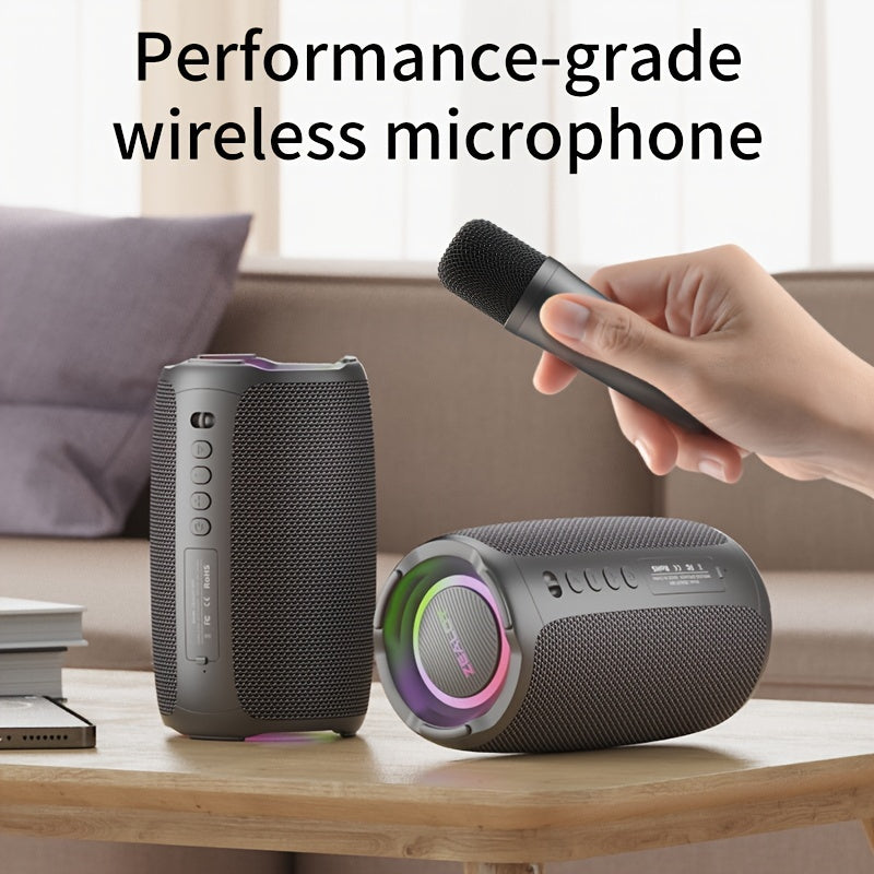 S61M Wireless Speakers Featuring a Wireless Microphone, Compatibility with Wired Microphones