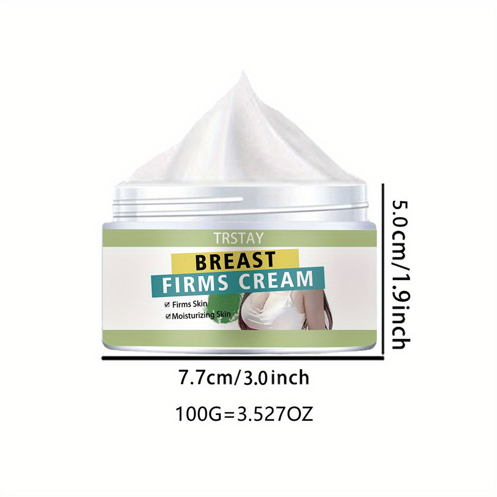 Breast massage cream: firms the Light Beige and is rich in various vitamins.