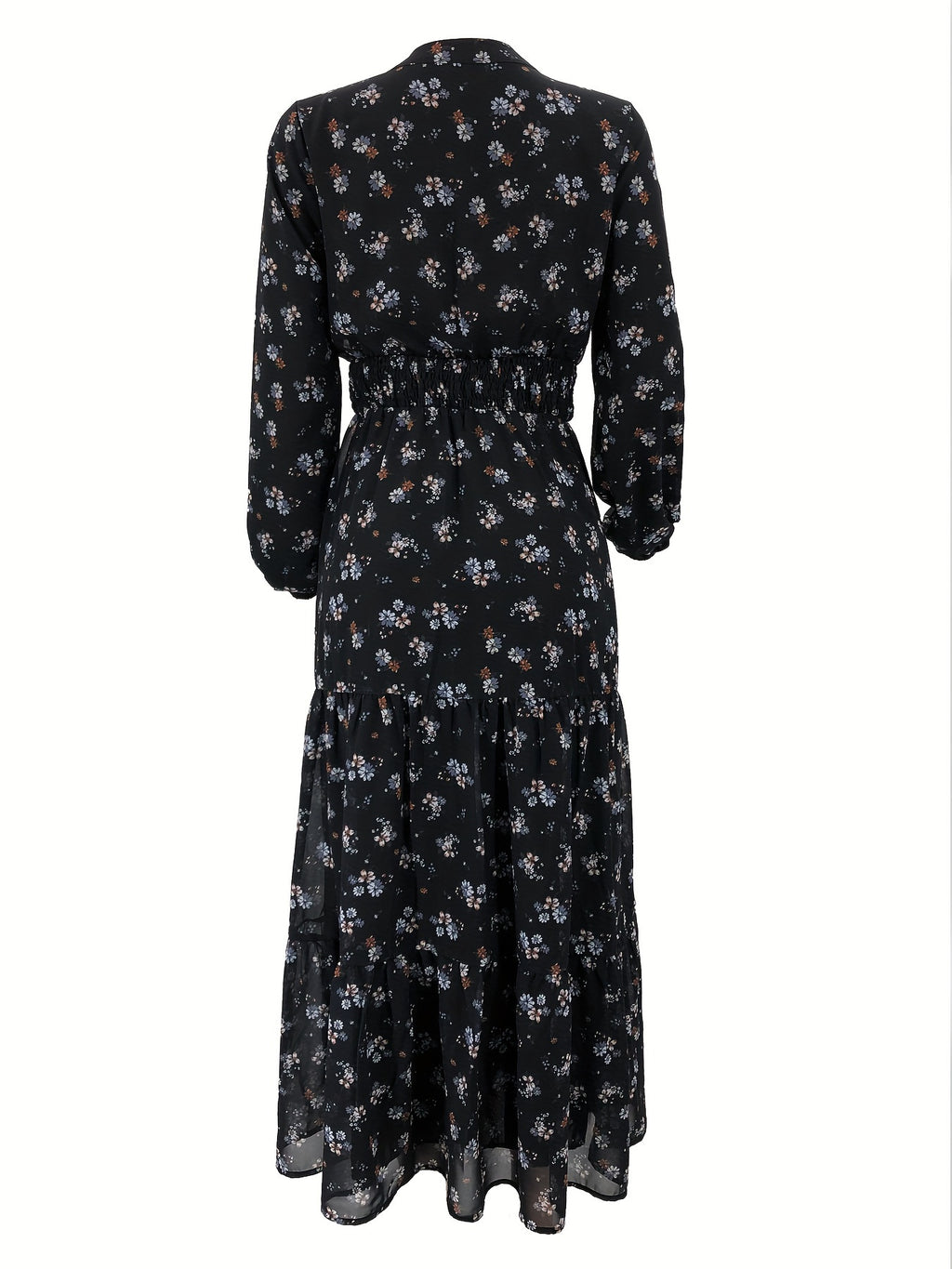 Elegant Long Sleeve Maxi Length