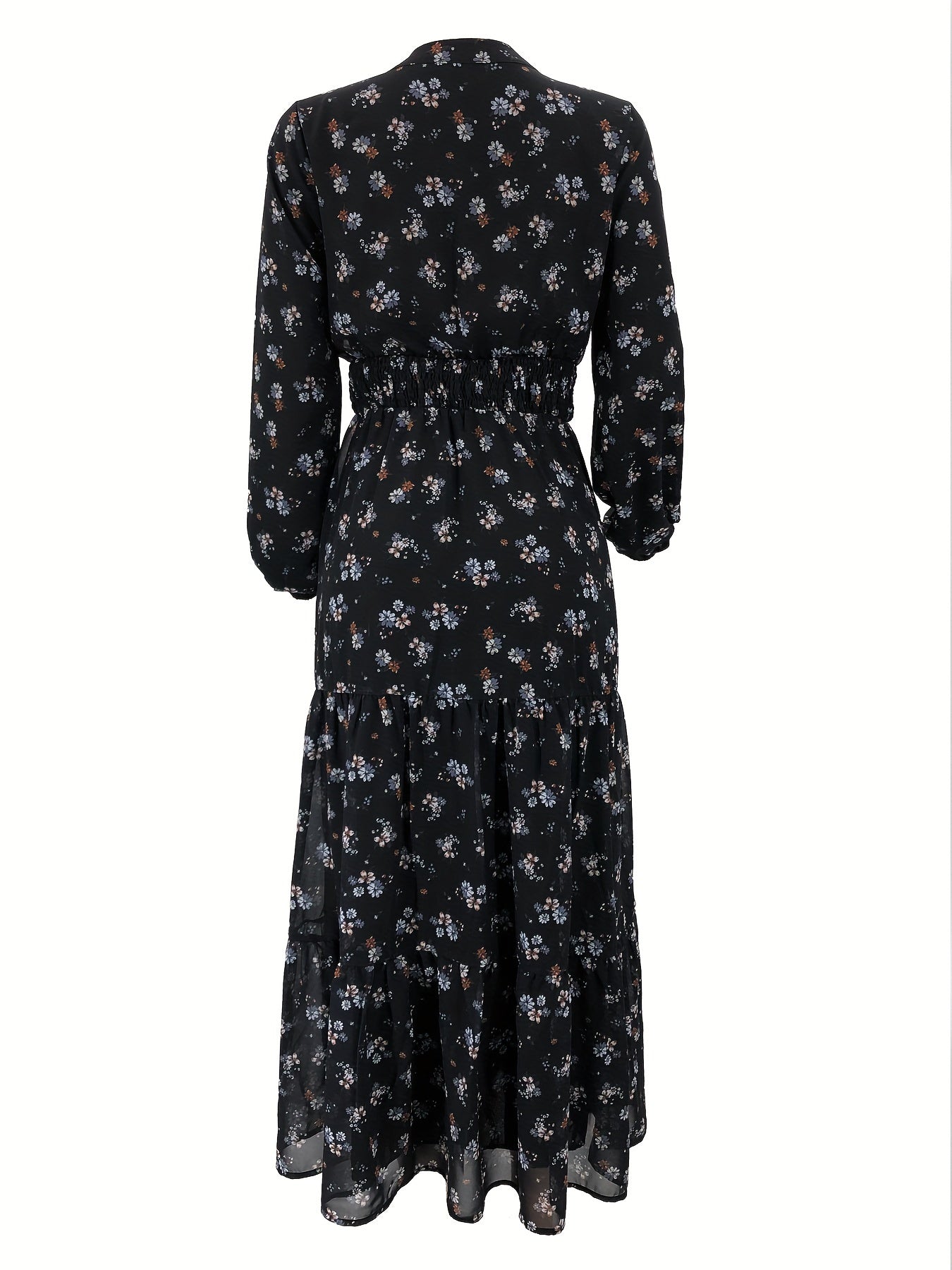 Elegant Long Sleeve Maxi Length
