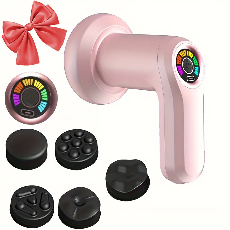 Rechargeable Pink Electric Handheld Massager