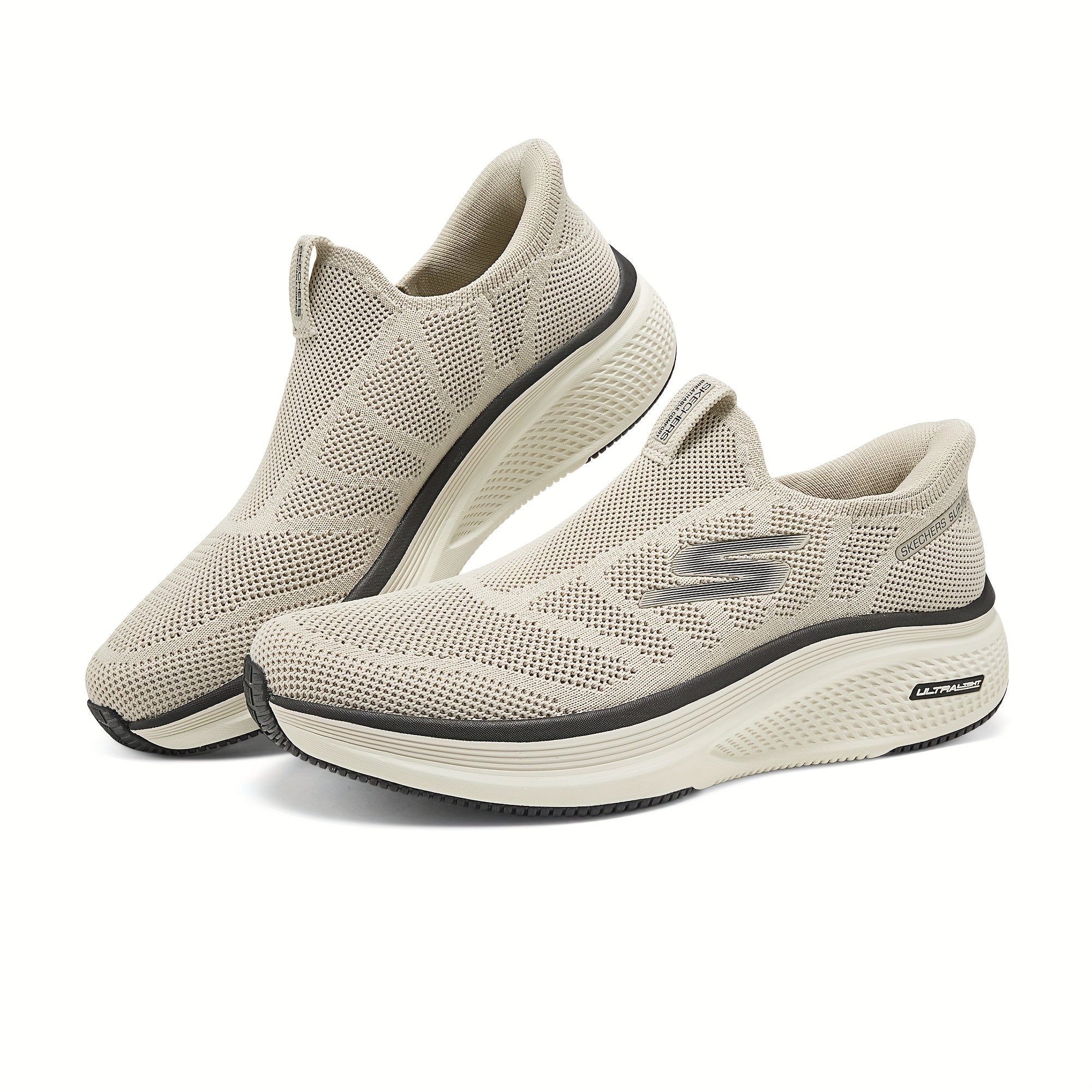 Skechers Men's & Women's Slip-On Sneakers - Breathable Mesh, Lightweight Walking Shoes with EVA Cushioning