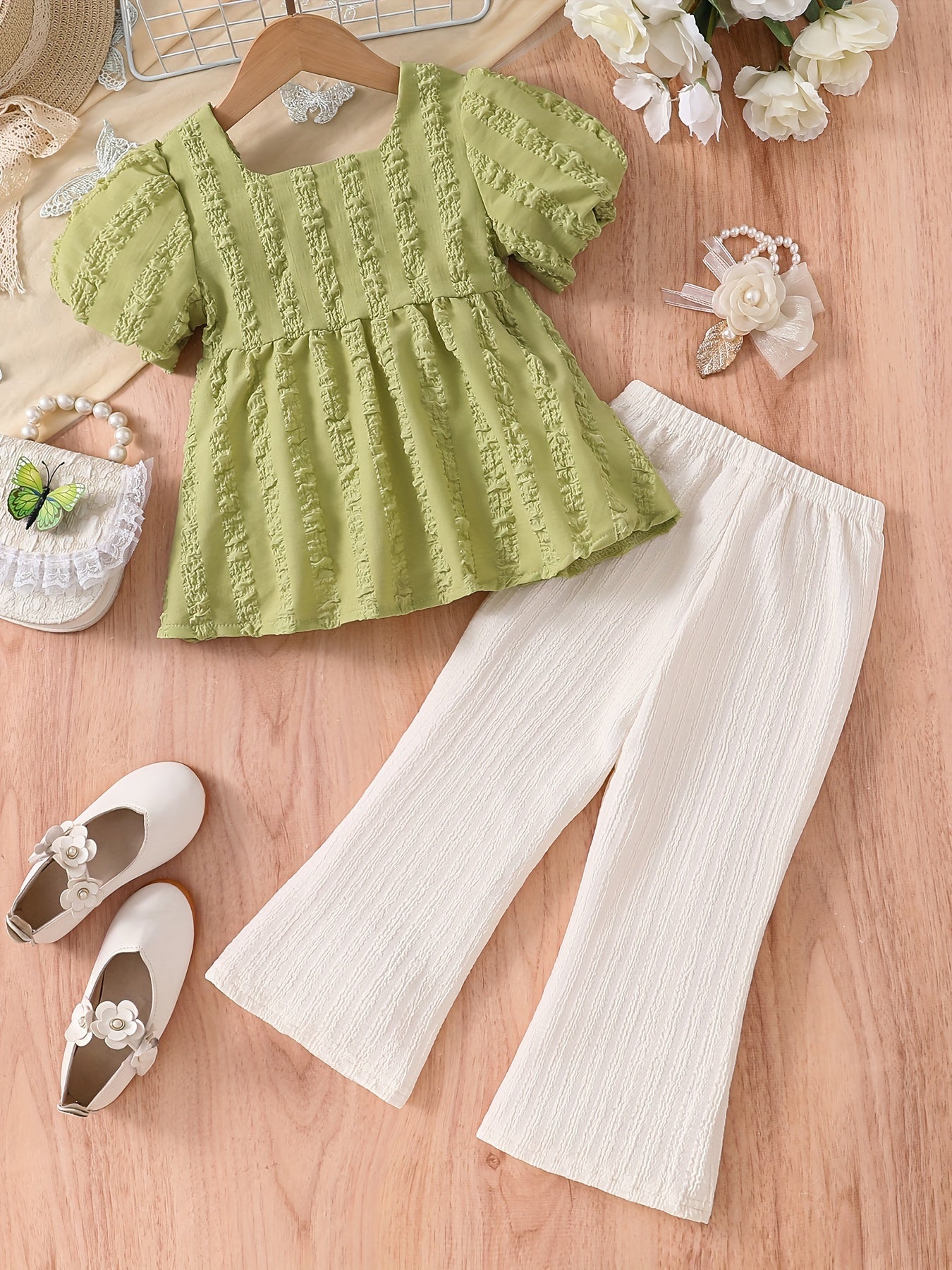 Two-piece Set for Girls Elegant and Fashionable