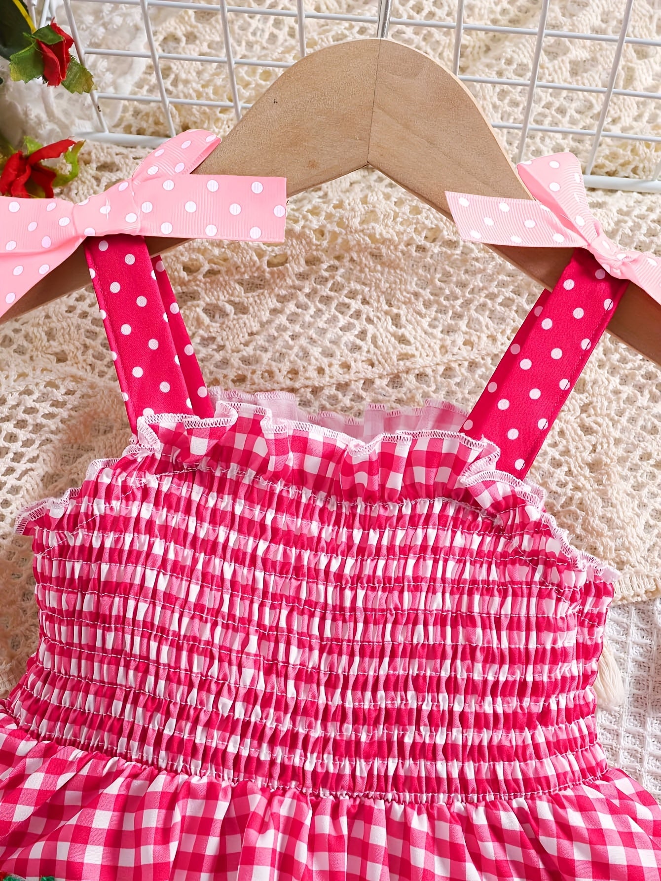 Cute Plaid Summer Dress for Girls 0-3 Years