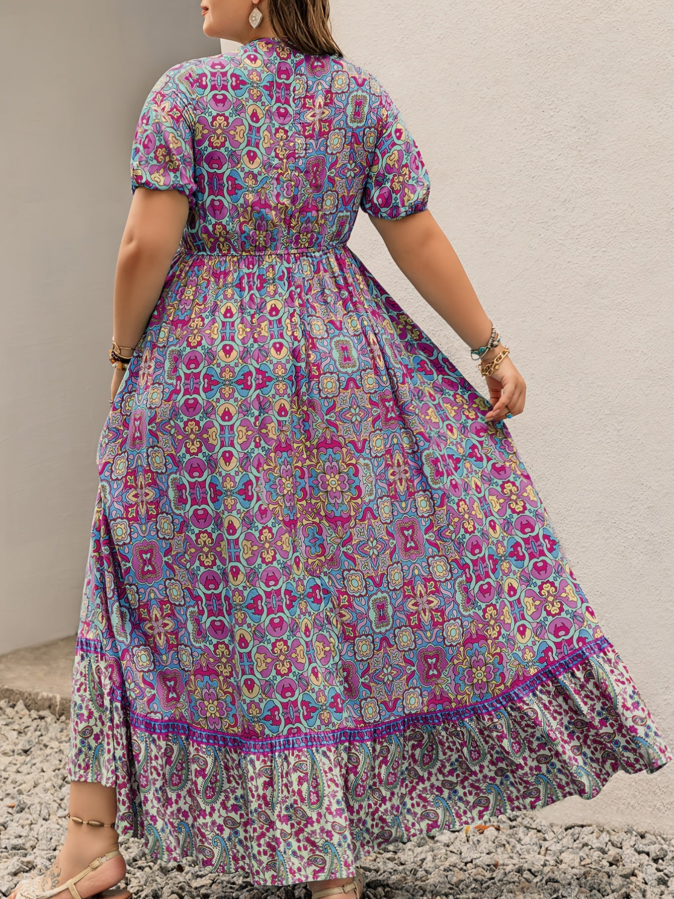 Plus Size European Dress for Women