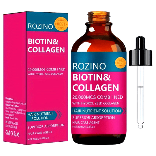 [Biotin Collagen Oil] Moisturizing Biotin Collagen Hair Care Essential Oil | Hydrates and Smooths Hair, Suitable for All Hair Types
