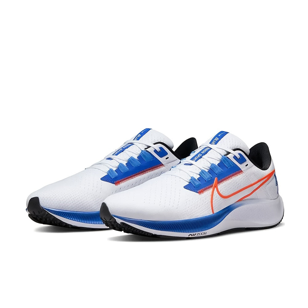 Nike Men's & Women's Pegasus 38 Flyknit Running Shoes - Lightweight Breathable Low-Top Sneakers with Cushioned Arch Support