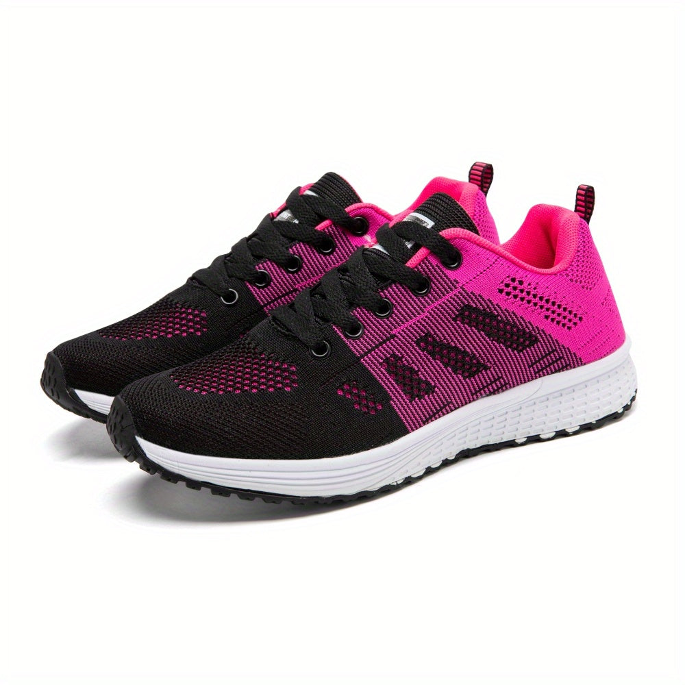Women's Flying Woven Breathable Running Training Shoes