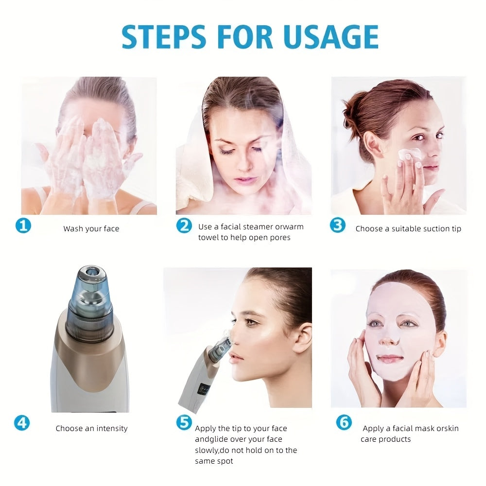 USB Charged Facial Cleansing Set