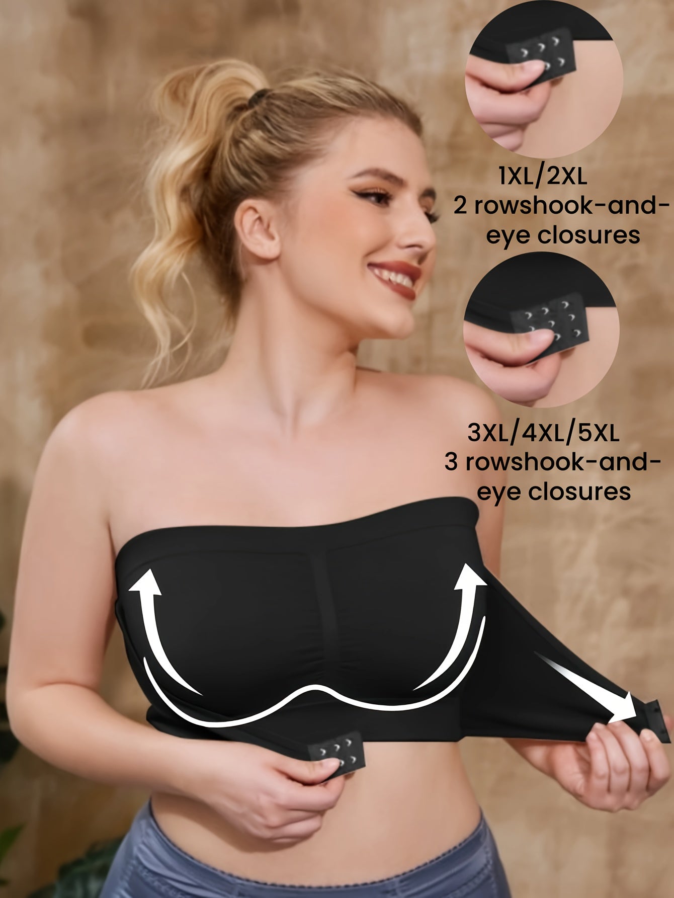 ZIMI COLLECTION Women'S Plus Size Adjustable Front Closure Wireless Sports Bra - Breathable, Seamless, Comfort Fit with Removable Pads for