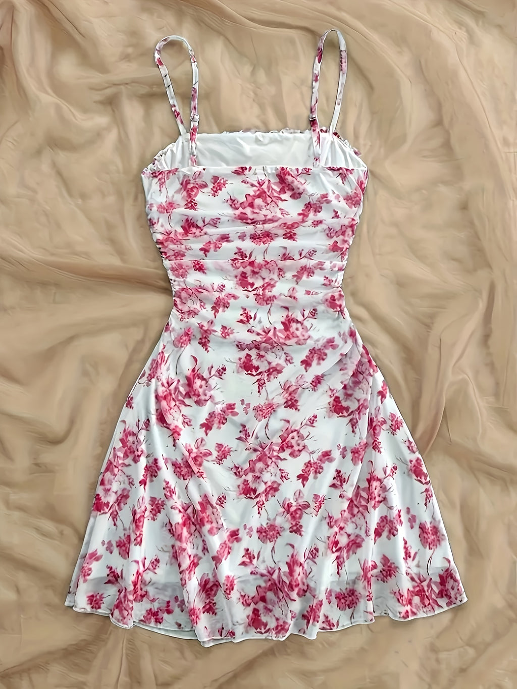 Stylish All-Season Polyester Sundress