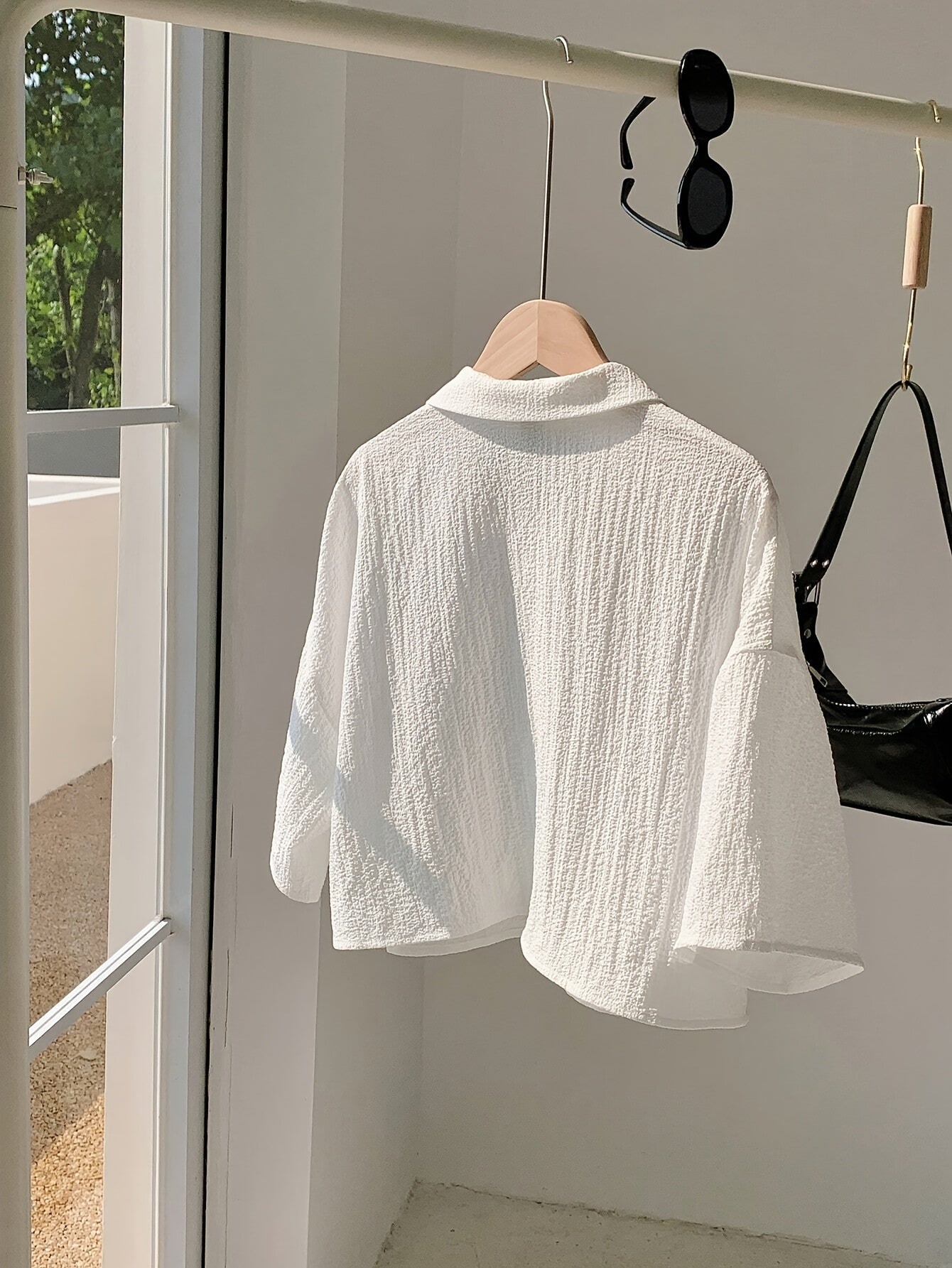 Women's Elegant Short Sleeve Blouse