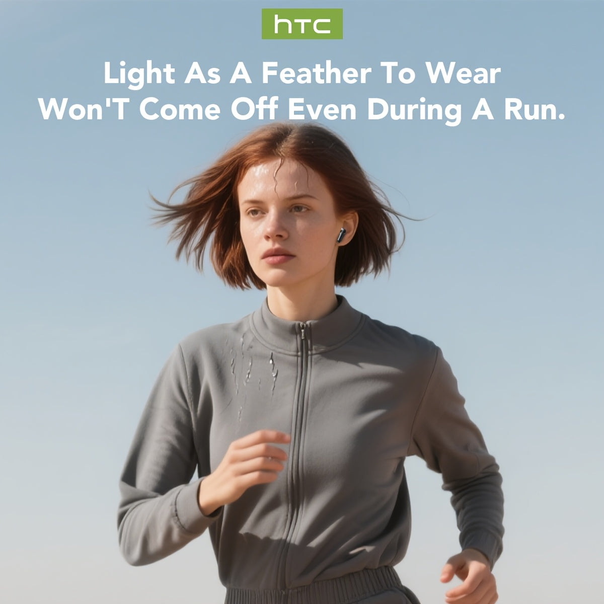 HTC NE20 TWS Wireless Translation Headset 6.0 Face-to-Face 134 Languages Real-Time Translation Suitable for Sports