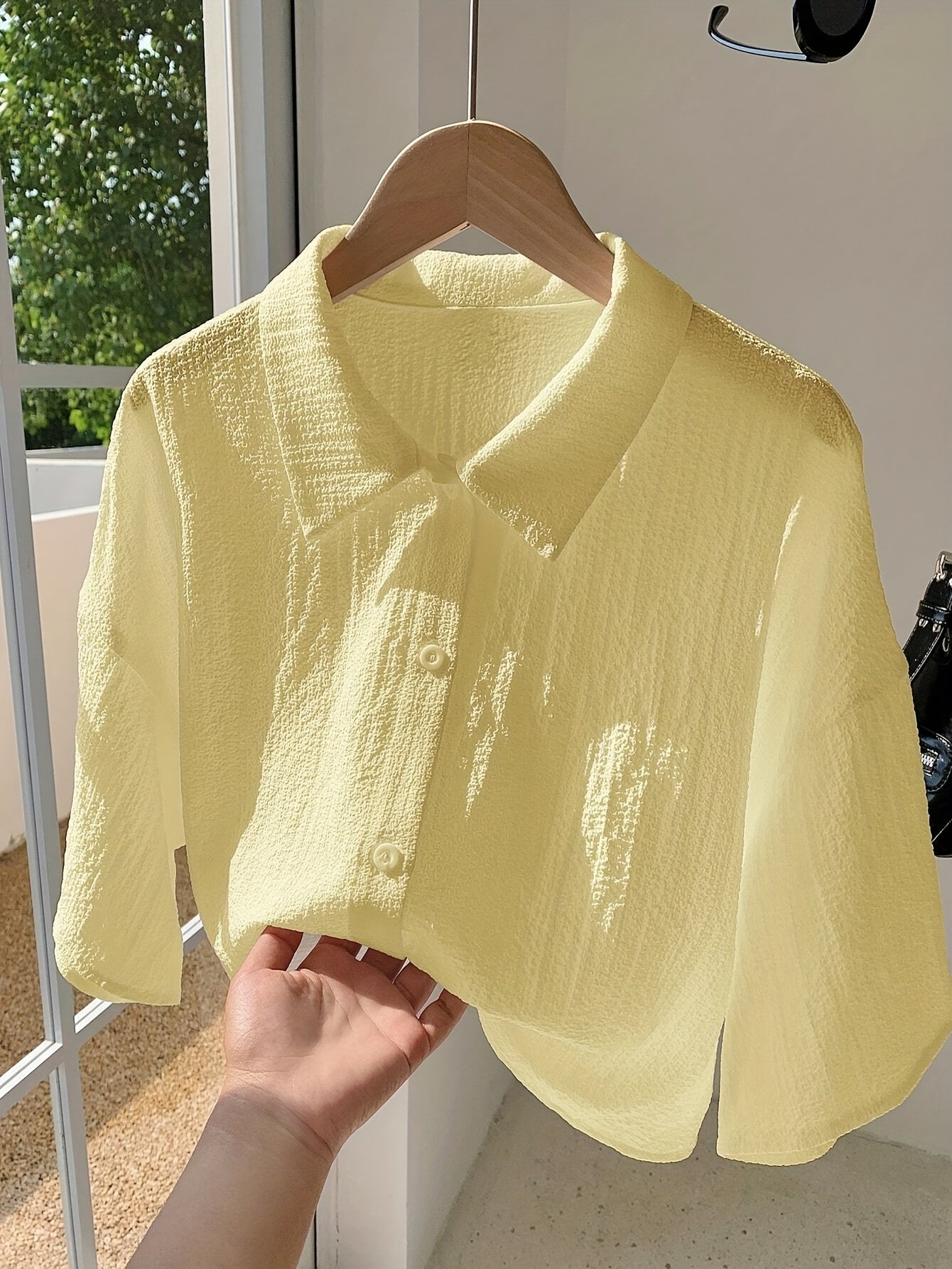 Women's Elegant Short Sleeve Blouse